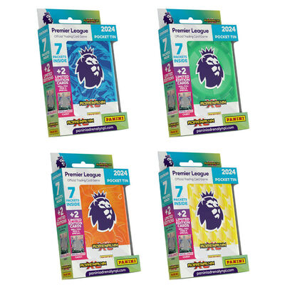 Premier League 2024 Adrenalyn XL Trading Card Pocket Tin: Assorted image number 2