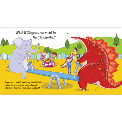 There's a Stegosaurus on the Stairs image number 2