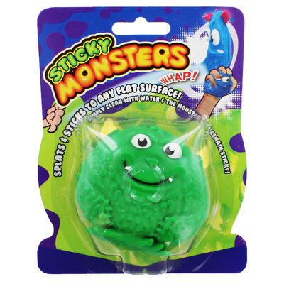 Green Yellow Sticky Stretch Monster Ball image number 1
