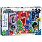 PJ Masks Glow in the Dark 60 Piece Jigsaw Puzzle image number 1
