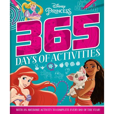 Disney Princess 365 Puzzles & Activities image number 1
