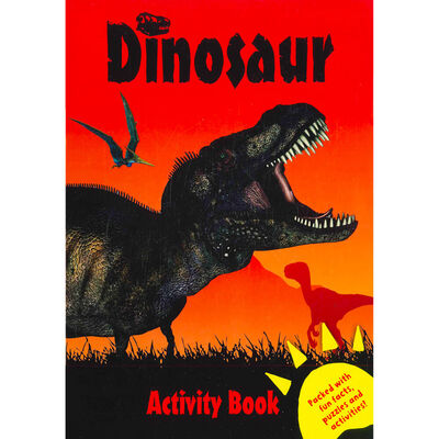 Dinosaur Activity Book: Red image number 1