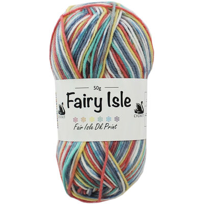 Cygnet Foxglove Fairy Isle Yarn - 50g image number 1