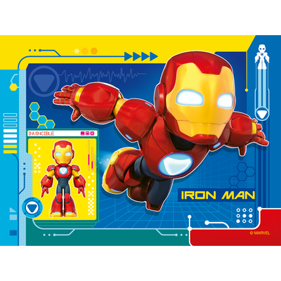 Iron Man & His Awesome Friends 4-in-1 Jigsaw Puzzle Set From 6.00