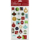 Advent Numbers Thick Christmas Stickers image number 1