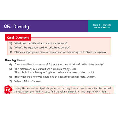 CGP GCSE Combined Science Physics: Revision Question Cards image number 3