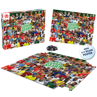 Top Trumps: World Football Stars 1000 Piece Jigsaw Puzzle image number 3