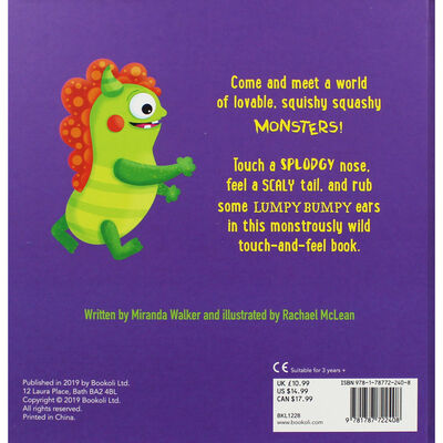 Squishy Squashy Monsters: Touch and Feel Book image number 4