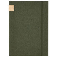 A5 NU Linen Notebook: Dark Green