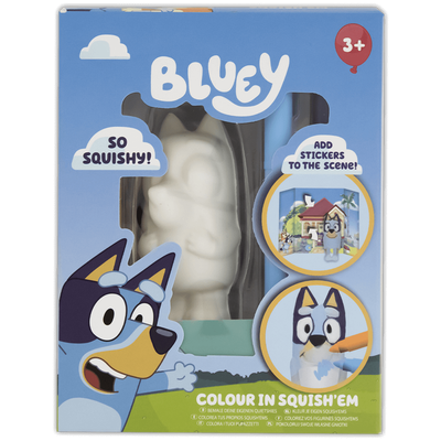 Bluey Colour In Squish’em: Assorted image number 1