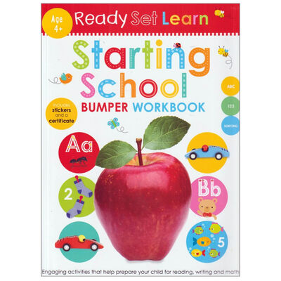 Ready Set Learn: Starting School Bumper Workbook image number 1