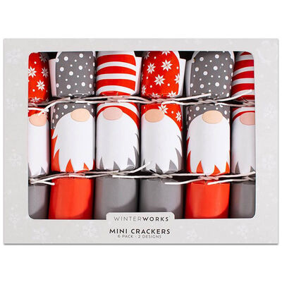 Christmas Mini Gonk Crackers: Pack of 6 image number 1