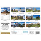 Scottish Highlands and Islands 2020 A4 Wall Calendar image number 2