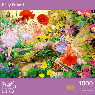 Fairy Friends 1000 Piece Jigsaw Puzzle image number 1