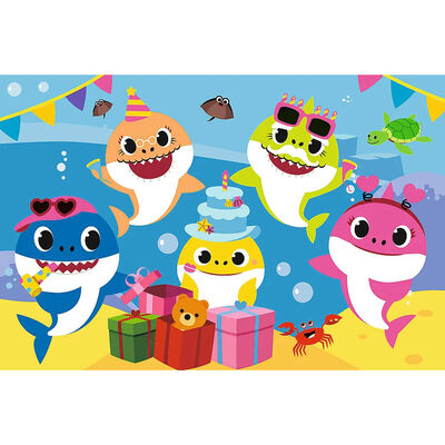 Happy Baby Shark 24 Piece Jigsaw Puzzle image number 2