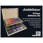 Scribblicious 75 Piece Stationery Set image number 3