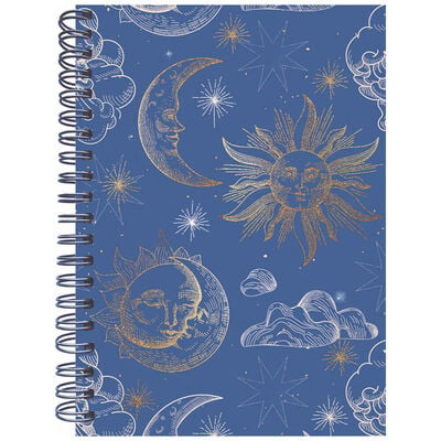 A4 Celestial Moon Notebook image number 1