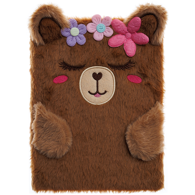 Dream Pop Capybara Large Fluffy Notepad image number 1