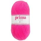 Prima DK Acrylic Wool: Prima Pink Yarn 100g image number 1