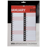 2026 Month to View Appointment Calendar