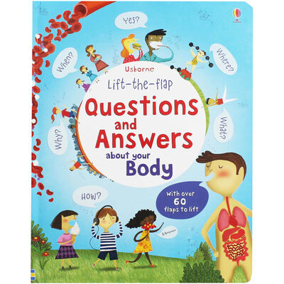 Questions and Answers about your Body: Lift-the-Flap By Katie Daynes | The  Works