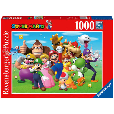 Super Mario 1000 Piece Jigsaw Puzzle image number 1