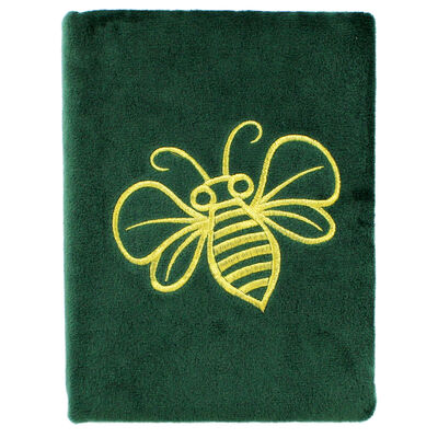 A5 Bee Plush Lined Notebook image number 1