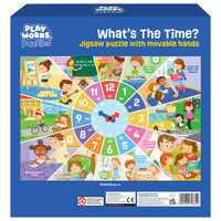 PlayWorks What’s The Time? Clock Jigsaw Puzzle