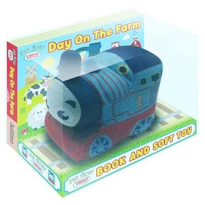 My First Thomas & Friends: Day On The Farm Book & Soft Toy image number 1