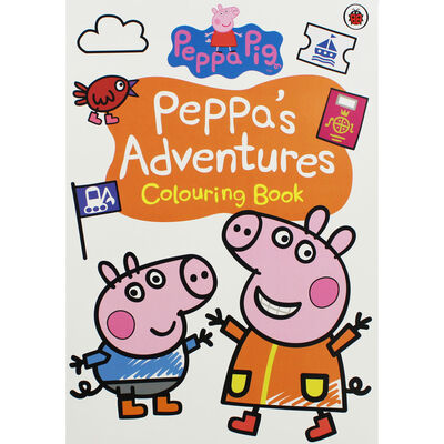 Peppa Pig: Peppa's Adventures Colouring Book image number 1