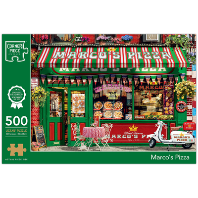 Marco’s Pizza 500 Piece Jigsaw Puzzle image number 1