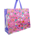 Pink Stickers Shopper Bag image number 2