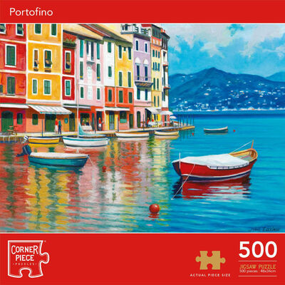 Portofino 500 Piece Jigsaw Puzzle image number 1
