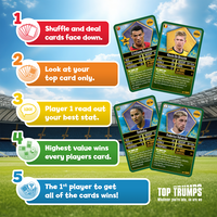 Top Trumps: World Football Stars: Top 200: Pack 5 of 6