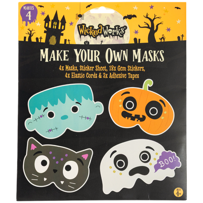Make Your Own Masks: Pack of 4 image number 1