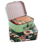 Botanical Storage Suitcases: Set of 3 image number 2