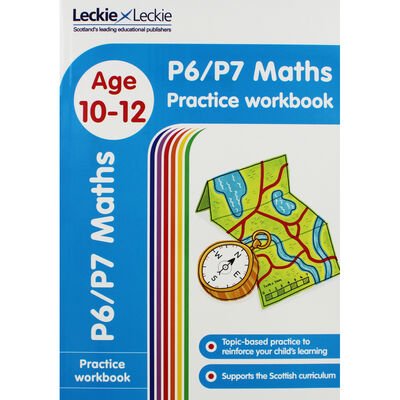 P6 P7 Maths Age 10-12 Practice Workbook image number 1