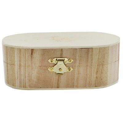 Curved Edge Wooden Box image number 2