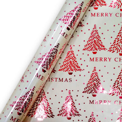 Christmas Gift Wrap 3m: Assorted Foil Design image number 4