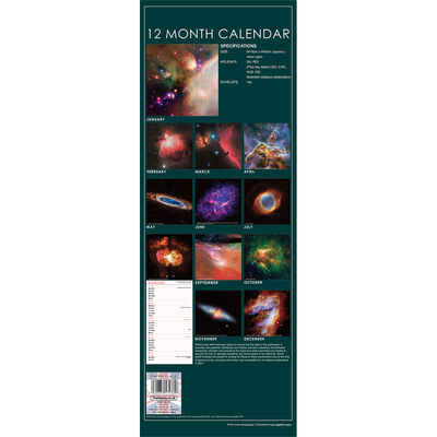 2021 Slim Calendar: Cosmic image number 2