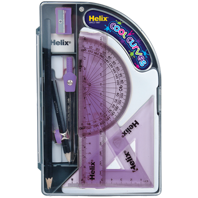 Helix Cool Curves Maths Set: Assorted image number 3