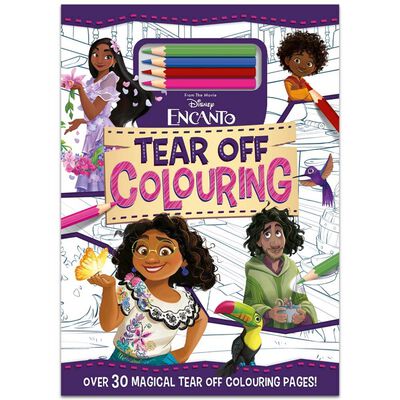Disney Encanto: Tear Off Colouring image number 1
