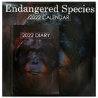 Endangered Species 2022 Square Calendar and Diary Set image number 1