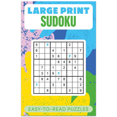 Large Print Sudoku image number 1