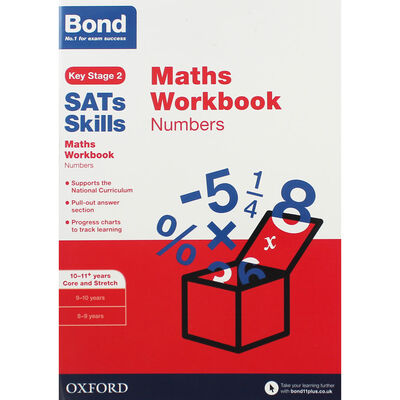Bond SATs Skills: Maths Numbers Workbook image number 1