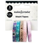 Pastel Washi Tape: Pack of 5 image number 1