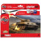 Airfix Tiger I 1:72 Scale Model Starter Set image number 1
