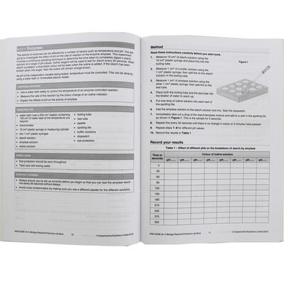 AQA GCSE 9-1 Biology Required Practicals Lab Book image number 2