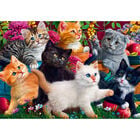 Kittens in the Garden 500 Piece Jigsaw Puzzle image number 2