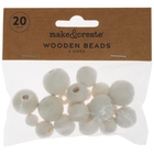 Wooden Beads: Pack of 20 image number 2